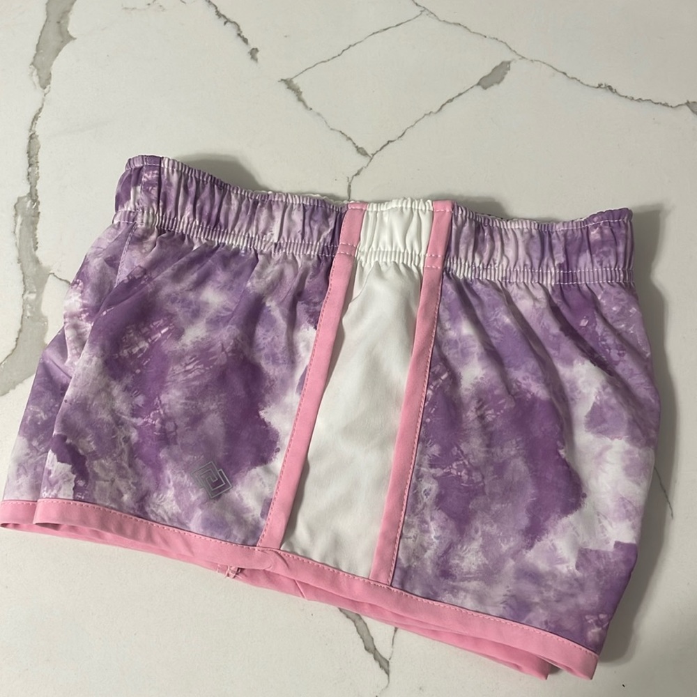 Zelos size 6 girls shorts with liner